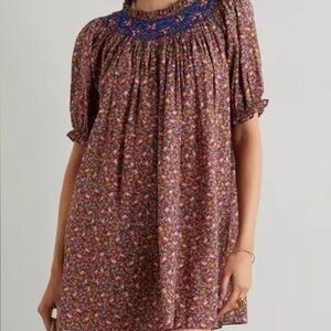 Doen Smocked dress for Casual Wear one size